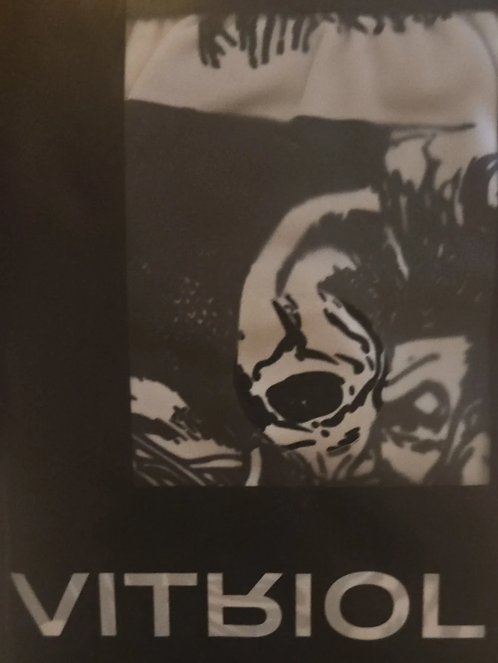 Vitriol Anime Black & White Boxer Briefs